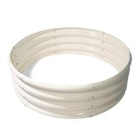 Raised Bed Garden Planter Circle (3ft) - Cream