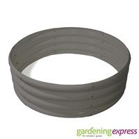 Raised Bed Garden Planter Circle (4ft) - Grey