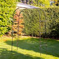 Extra Wide Garden Arch - Perfect for Climbing Plants & Roses - 2.3m tall