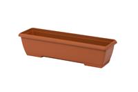 40cm Terracotta Trough with Saucer