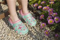Childrens Lily Bobtail Garden Clogs - Size 6