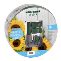 Hose and Spray Nozzle Set - 30m