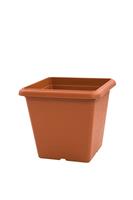 40cm Terracotta Cube Pot