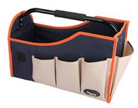Orange & Navy Rigid Tool Bag