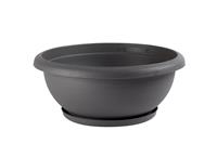 25cm Urban Grey Bowl with Saucer