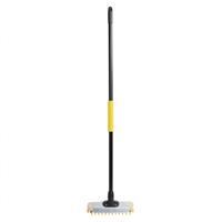 The Bulldozer! Heavy Duty Deck Scrub Brush complete with Handle