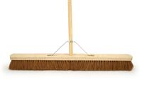 Extra Large Heavy Duty Soft Yard and Garden Broom with Handle