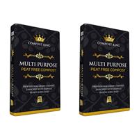 TWIN PACK: Compost King - PEAT FREE Multi-purpose Compost - 2 x 40 Litre Bags
