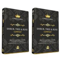 TWIN PACK: Compost King - Shrub, Tree & Rose Compost - 2 x 50 Litre Bags