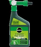 Miracle-Gro Spray & Feed Fast Green Liquid Lawn Food - 1L