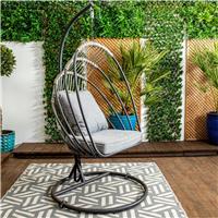 Full Size Luxury Hanging Cocoon Egg Chair