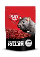 Ruby Grain 25 Effective Rodent Control Bait - 150g