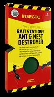 Insecto Pro Formula Bait Stations Ant & Nest Destroyer - 2 Pack
