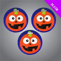 Halloween - 3 Trick or Treat Bags - Round