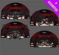 Halloween - Lace Eye Mask - Ribbon Tye