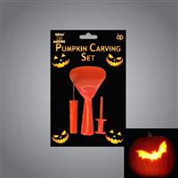 Halloween - 3 Piece Pumpkin Carving Set