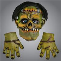 Halloween - Adult Frankenstein Mask & Gloves
