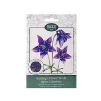 Alpine Columbine - Aquilegia Flower Seed Packet