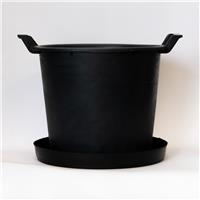 Large Container Saucers - Ideal for Heavy Duty Tree Planter Pots for Patios - Pack of 5