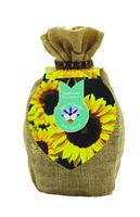 Jute Pouch Sunflower Seed Starter Kit