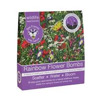 Wildlife Seed Bombs - Rainbow Flower Bombs - Perfect Gift!