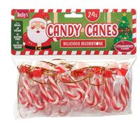 Mini Candy Canes - 24 Candy Canes in assorted flavours
