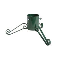 Traditional Christmas Tree Stand in Green - for trees up to 8ft tall