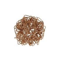 Christmas Tree Decoration - Rose Gold Wire Ball