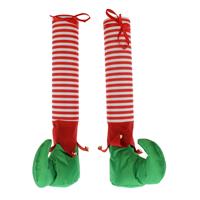Christmas Decoration - Elf Stocking Chair Leg Covers - Pack of 2