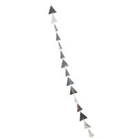 Christmas Decoration - Silver Geometric Garland