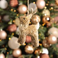 Christmas Tree Decoration - Rustic Reindeer