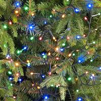 Christmas Tree String Lights - Glow Worm - 360 Multi-Coloured lights