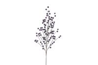 Christmas Floristry Decoration - Purple Berry Spray