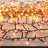 2000 Red Multifunction Cluster Lights - Christmas Lights