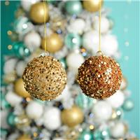 Sequin Baubles - Christmas Tree Decoration