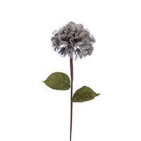 Silver Hydrangea Stem Ornament - Christmas Decoration