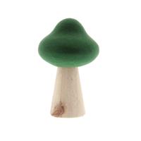 Green Wooden Mushroom - Christmas Decoration