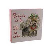 Christmas Decoration - Fa La La La Dog Sign