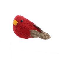 Christmas Decoration - Red Bristle Bird