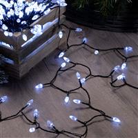 Christmas Tree Lights - 400 Diamond White Fairy Lights