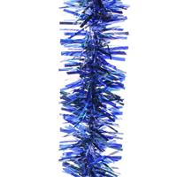 Christmas Tree Decoration - Christmas Tinsel in Royal Blue Shades