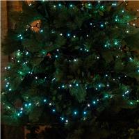 1500 Ice Blue and White Sparkle Lights - Christmas Tree Lights