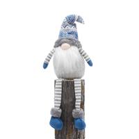 Blue and Grey Dangly Legs Gonk - Christmas Decoration
