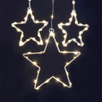 Christmas Lights - Star Curtain Light - Warm White Led Light