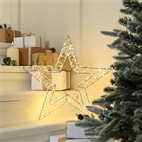 Christmas Decoration - Dewdrop Star - 1440 Warm White Led Lights