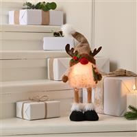 Christmas Decoration - Led Light Standing Reeindeer Gonk