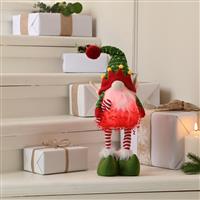 Christmas Decoration - Led Light Standing Elf Gonk