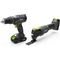 Gtech Combi Drill & Multi Tool Bundle