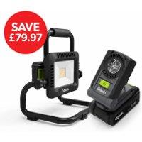 Gtech Task Light & Flood Light Bundle (Grey)
