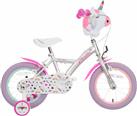 Apollo Twinkles Unicorn Kids Bike - 14 Inch Wheel